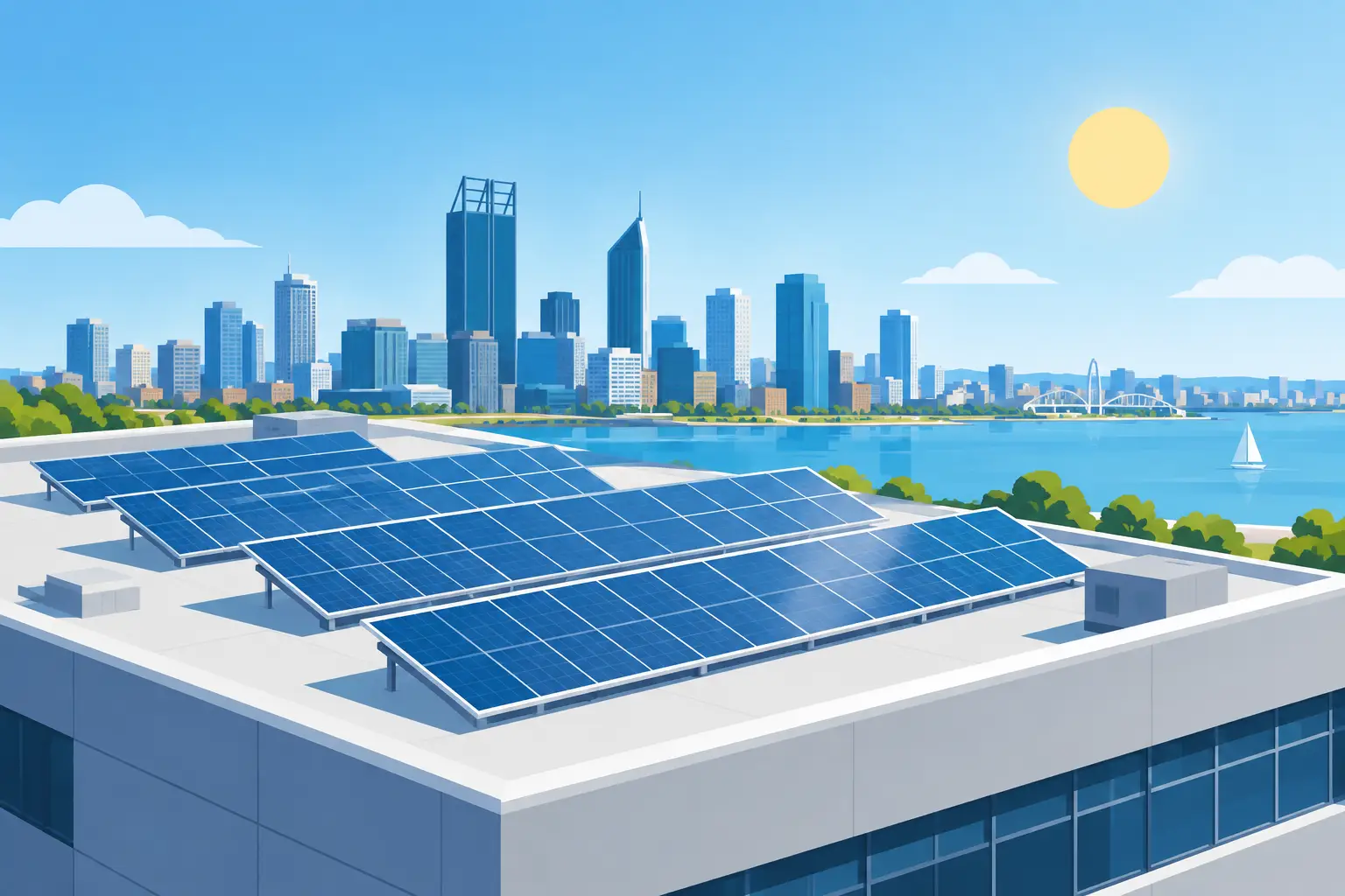 Commercial Rooftop Solar Guide for Perth Businesses