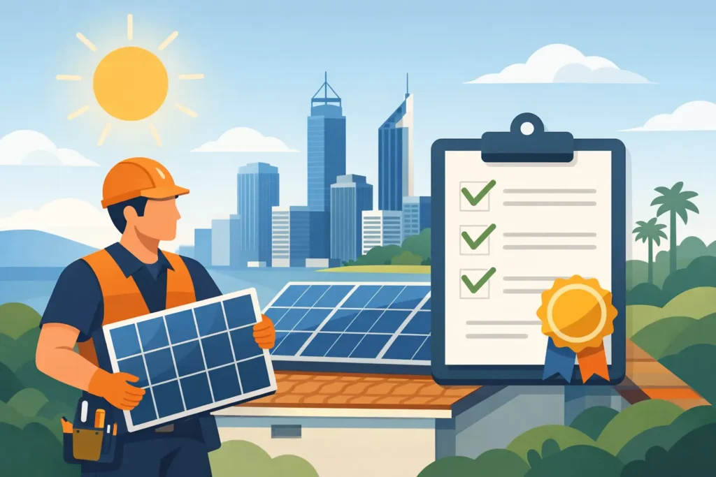 Solar Installer Accreditation Checklist for Perth